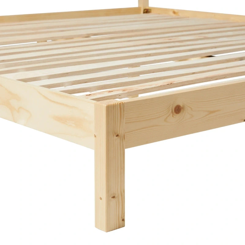 Tête de lit en rotin massif style bohème Middlebrook Designs pour lit king size