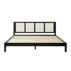 Tête de lit en rotin massif style bohème Middlebrook Designs pour lit king size