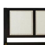 Tête de lit en rotin massif style bohème Middlebrook Designs pour lit king size