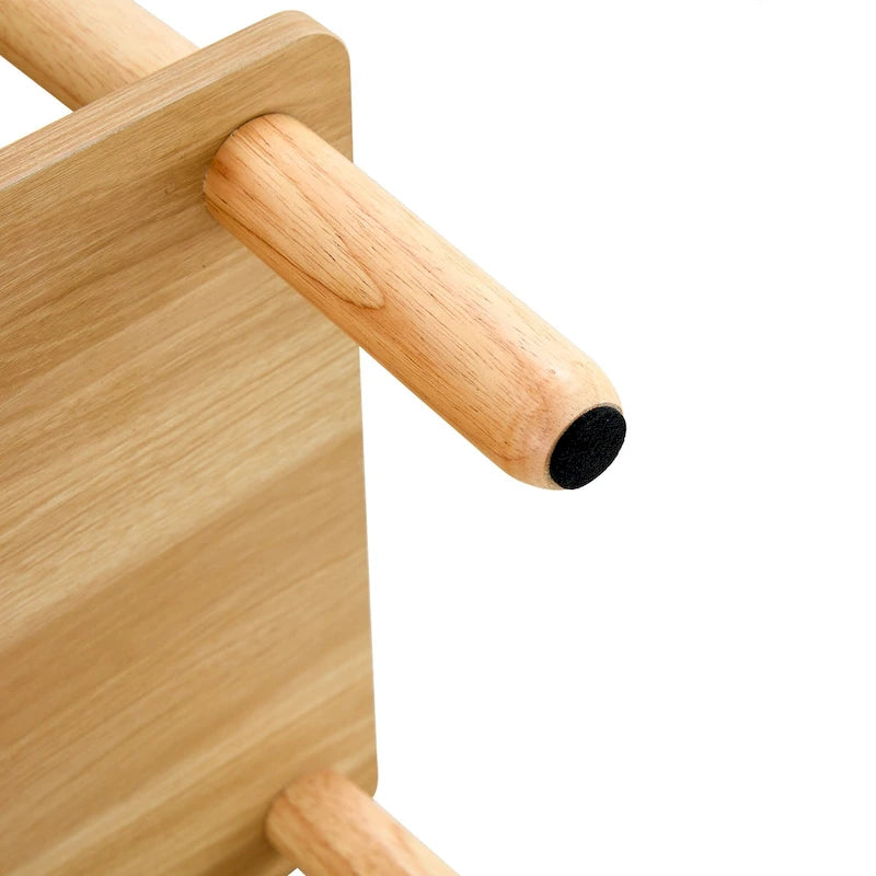 Table basse rectangulaire à deux niveaux pour salon