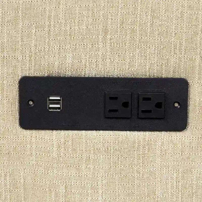 Canapé d'angle 128 pouces Cloud Sofa en chenille