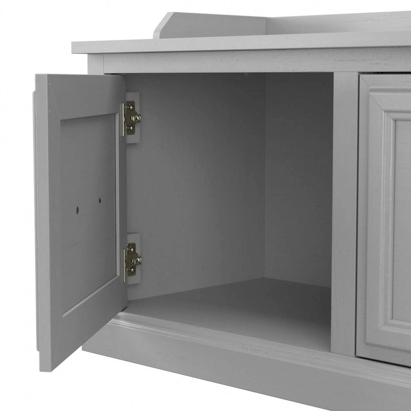 Banc d'entrée et étagère murale Woodland 40W de Bush Furniture