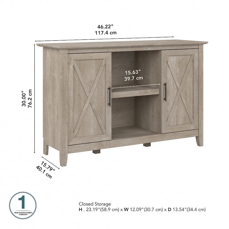 Meuble d'appoint Key West avec portes de Bush Furniture