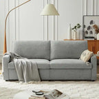 80 Modern Chenille Linen Loveseat Sofa for Living Room