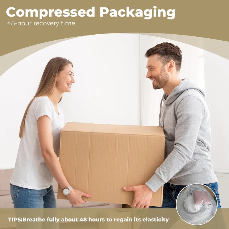 GDFStudio - Canapé relax 2 places Laurel Chenille avec mousse haute densité et confort surdimensionné