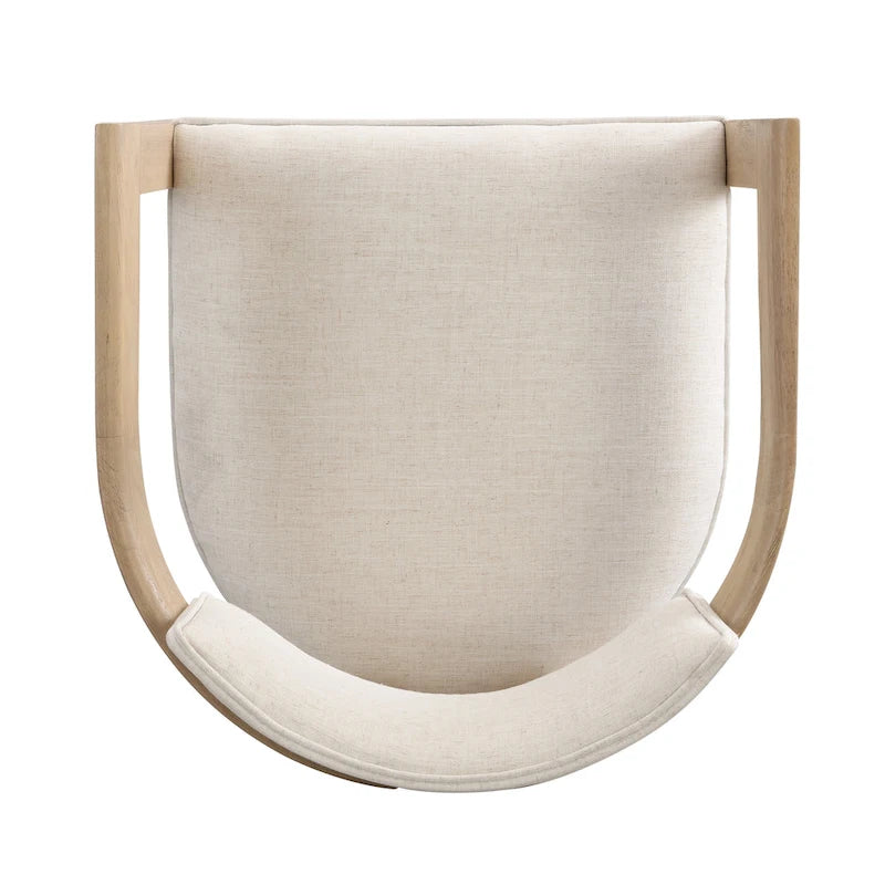 Chaise de salle à manger moderne et sophistiquée Conrad avec accoudoirs par Christopher Knight Home