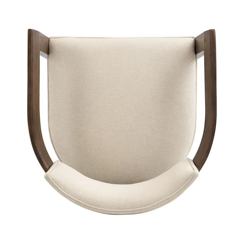 Chaise de salle à manger moderne et sophistiquée Conrad avec accoudoirs par Christopher Knight Home