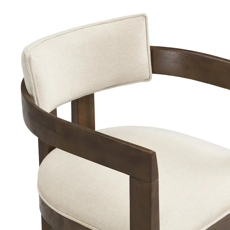 Chaise de salle à manger moderne et sophistiquée Conrad avec accoudoirs par Christopher Knight Home