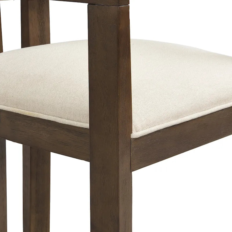 Chaise de salle à manger moderne et sophistiquée Conrad avec accoudoirs par Christopher Knight Home