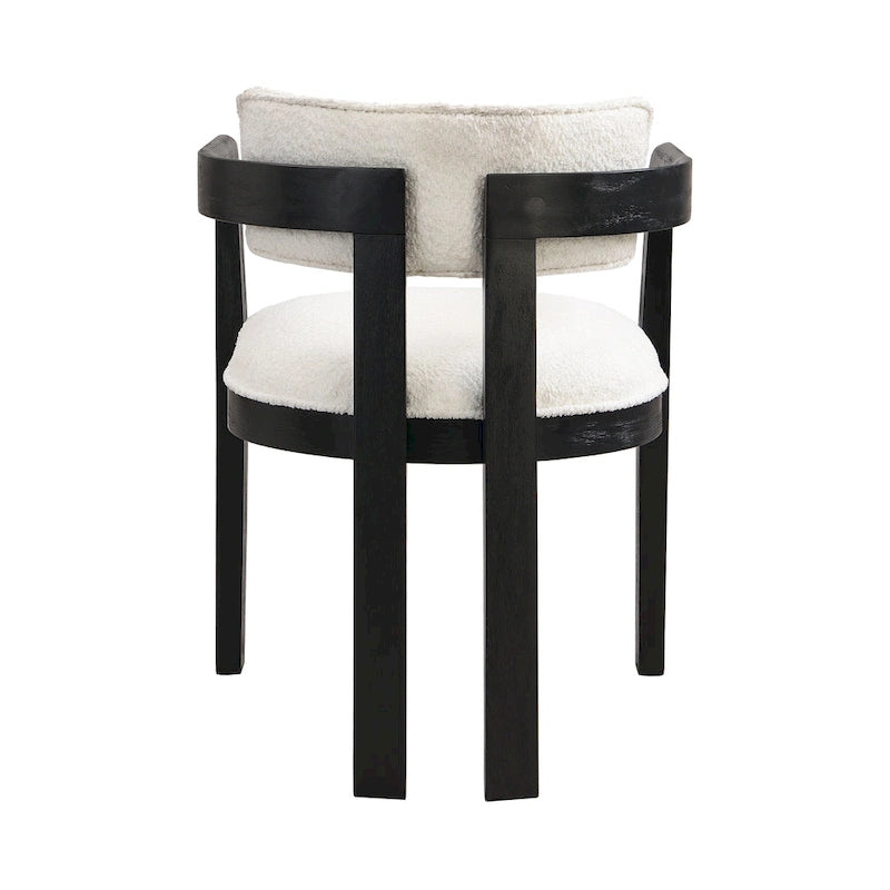 Chaise de salle à manger moderne et sophistiquée Conrad avec accoudoirs par Christopher Knight Home