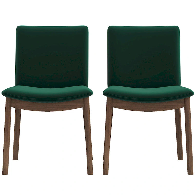 Modern Solid Wood Dining Chair (Set of 2)
