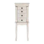 Armoire à bijoux avec tiroirs de rangement - 35,25 - Crème