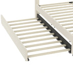 Lit plateforme en velours Queen avec 2 tiroirs, port USB et veilleuse