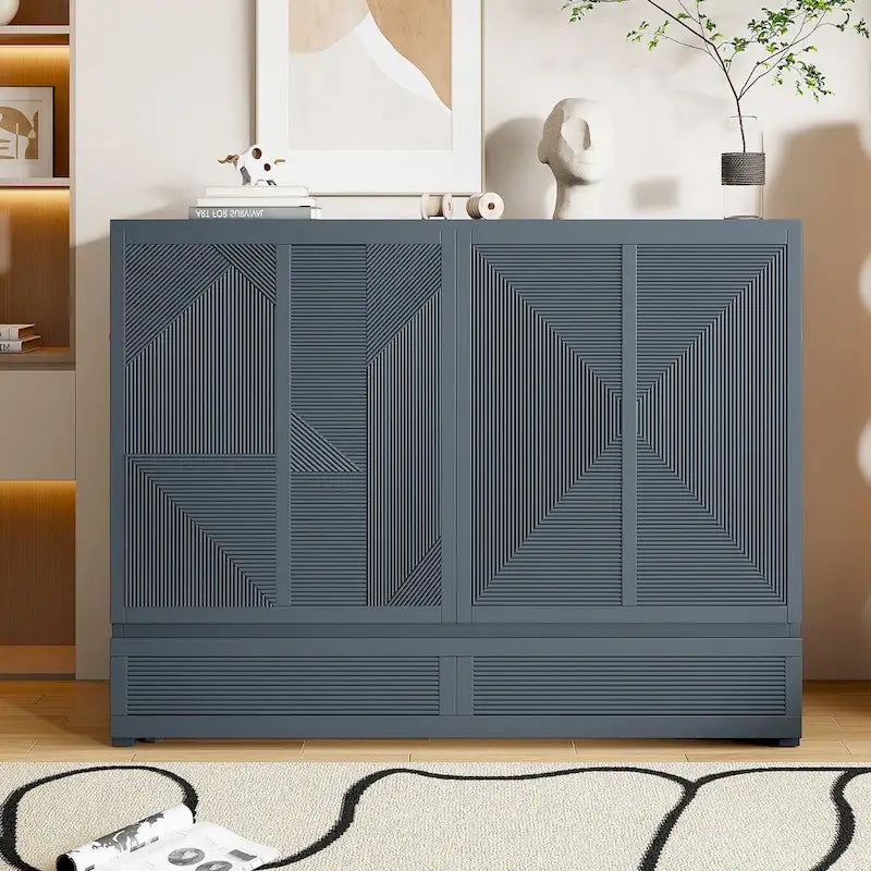 Lit escamotable avec grand tiroir, ports USB et prises électriques