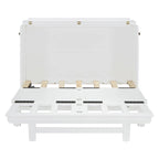 Lit escamotable avec grand tiroir, ports USB et prises électriques