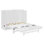 Lit escamotable avec grand tiroir, ports USB et prises électriques