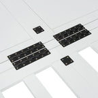 Lit escamotable avec grand tiroir, ports USB et prises électriques