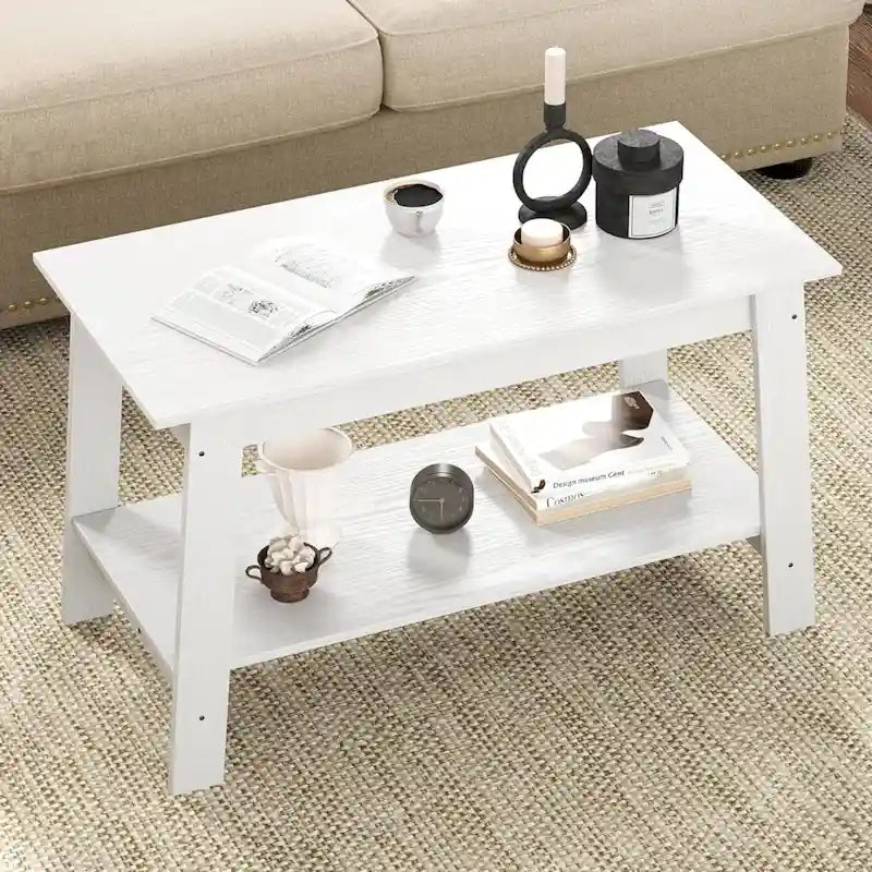 Petite table basse rustique pour salon, cuisine - Non applicable