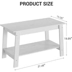 Petite table basse rustique pour salon, cuisine - Non applicable