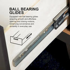 Ensemble lit plateforme et table de chevet 2 pièces en bois blanc Conjira de Furniture of America