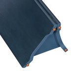 Console d'entrée, table avec plateau ovale en faux marbre pour l'entrée