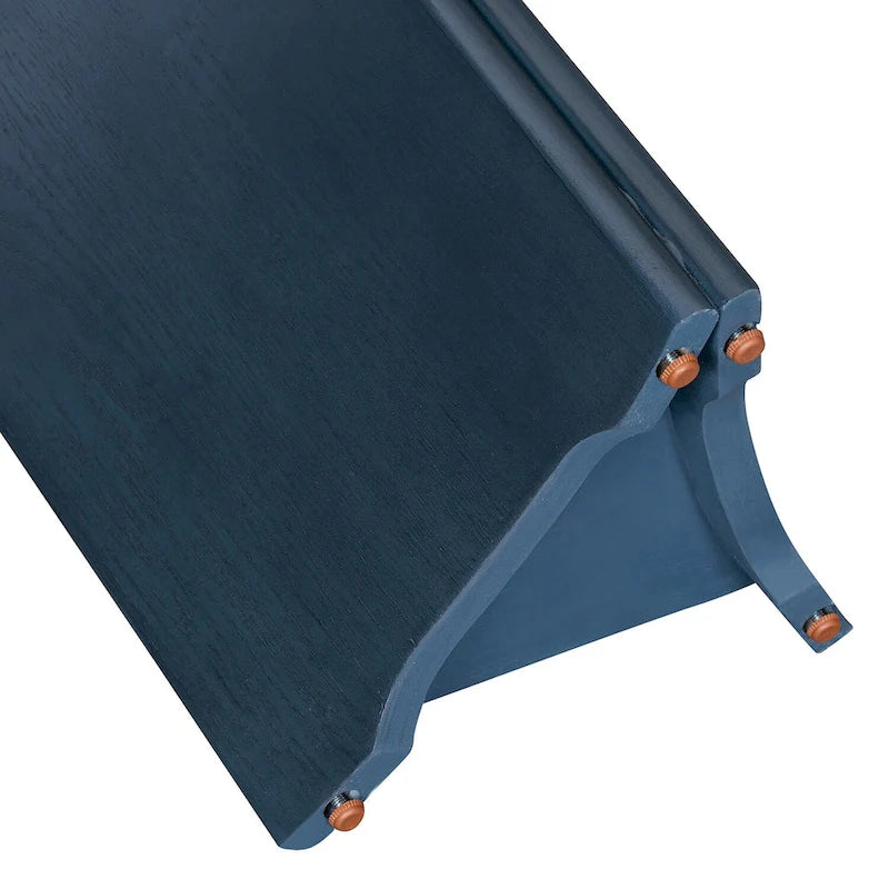 Console d'entrée, table avec plateau ovale en faux marbre pour l'entrée