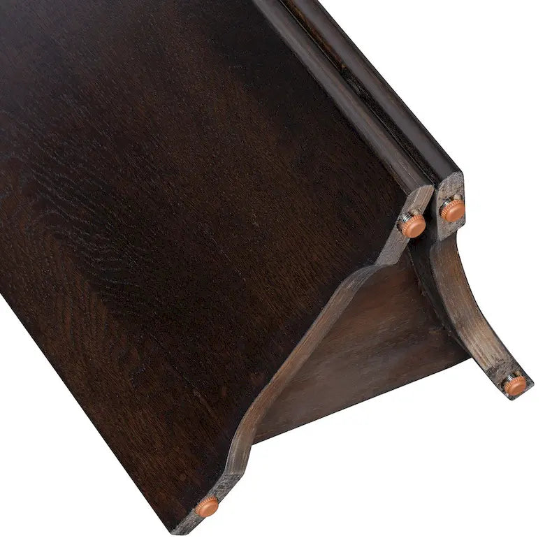 Console d'entrée, table avec plateau ovale en faux marbre pour l'entrée