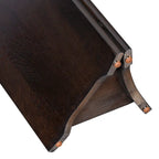 Console d'entrée, table avec plateau ovale en faux marbre pour l'entrée