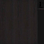 Meuble TV moderne noir pour téléviseurs de 65 pouces avec placards et étagères ouvertes, finition en bois wengé - 51 cm (H) x 150 cm (L) x 38 cm (P)