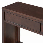 Console d'entrée rustique en bois 55 (Espresso)