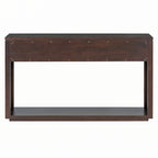 Console d'entrée rustique en bois 55 (Espresso)