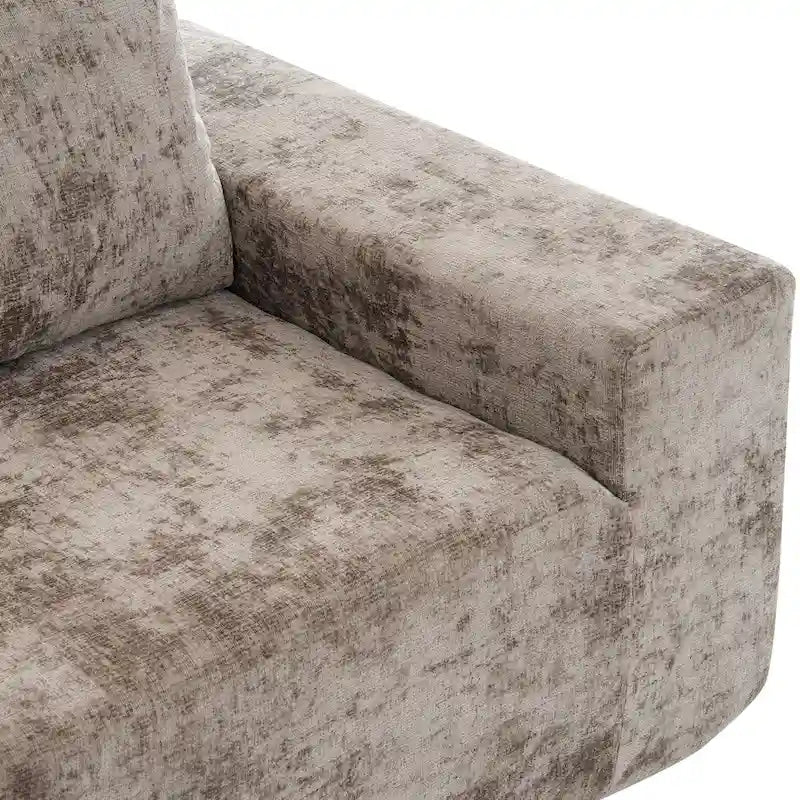 Canapé d'angle modulable, canapé de sol pour salon, méridienne