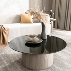 Plateau de table rond en verre trempé de 76 cm (30 pouces) - Plateau uniquement - 76,2 x 76,2 x 0,6 cm (30 x 30 x 0,24 pouces)