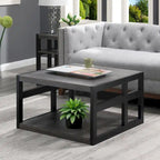 Convenience Concepts Monterey Square Coffee Table with Shelf