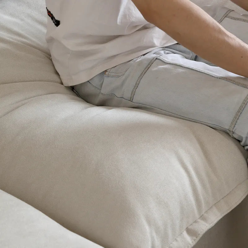 Canapés d'angle sectionnels rembourrés 6 pièces