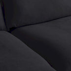 Canapés d'angle sectionnels rembourrés 6 pièces