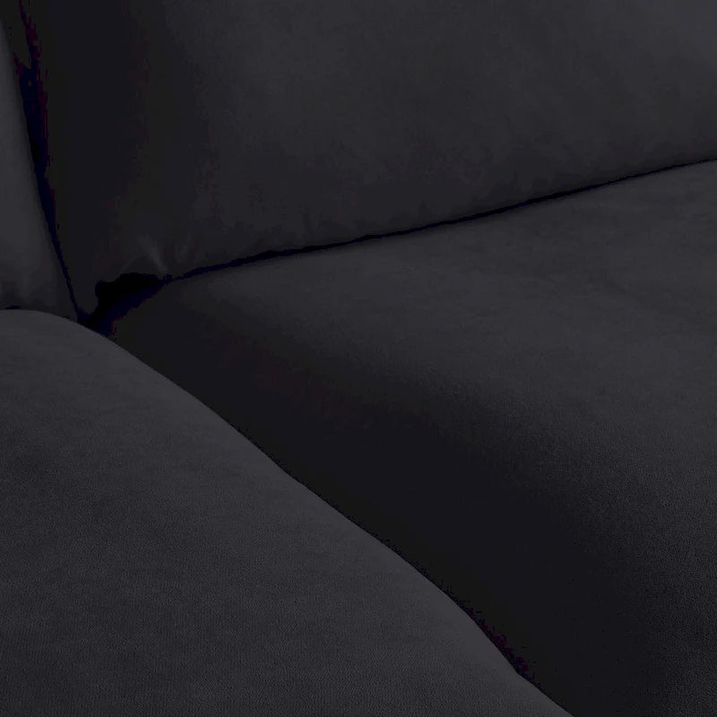 Canapés d'angle sectionnels rembourrés 6 pièces