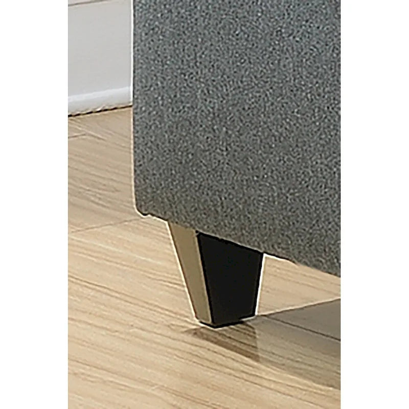 Ensemble canapé et causeuse 2 pièces Bobkona Troy en peluche polyfibre