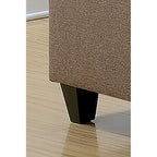 Ensemble canapé et causeuse 2 pièces Bobkona Troy en peluche polyfibre