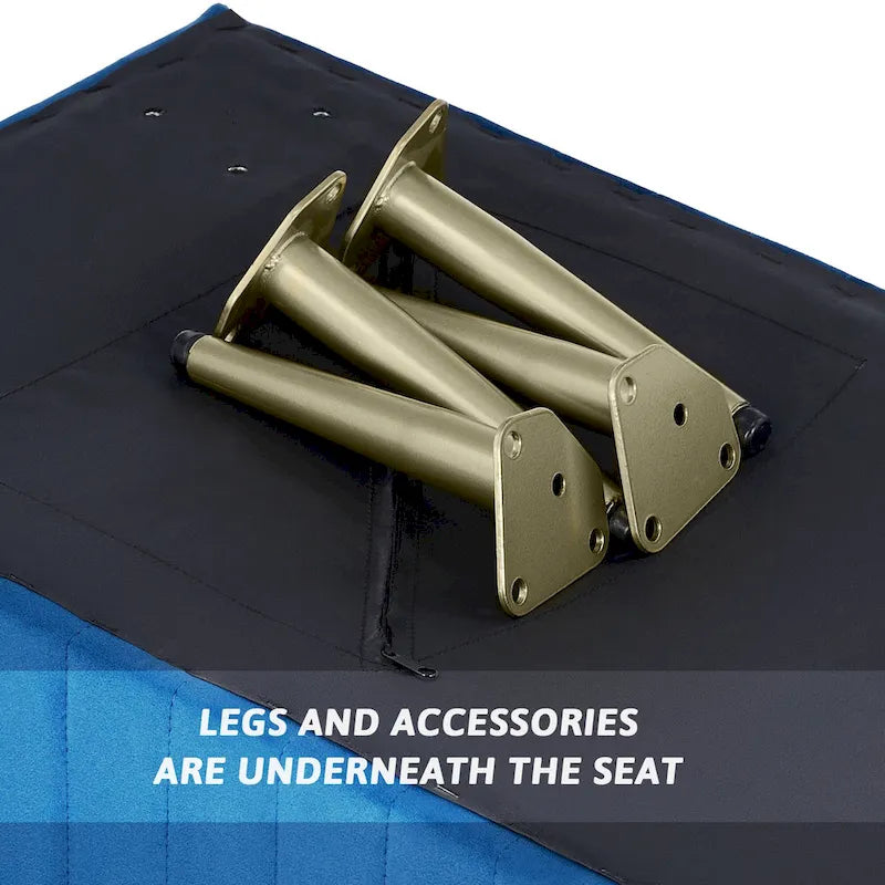 Banc d'entrée moderne capitonné de 24 pouces avec assise rembourrée en velours