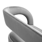 Banc d'appoint en velours Pinnacle Performance