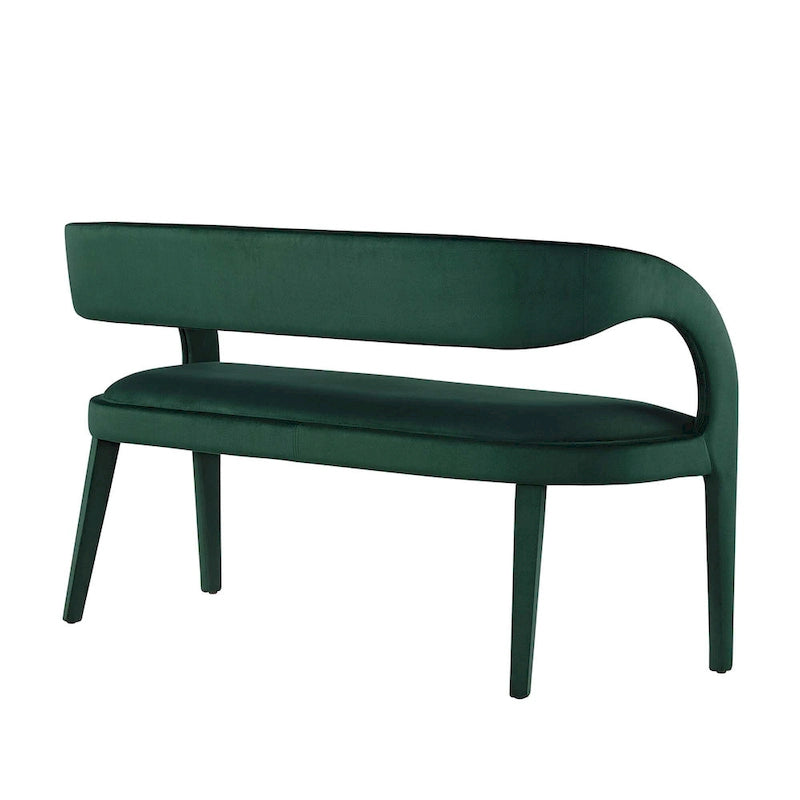 Banc d'appoint en velours Pinnacle Performance