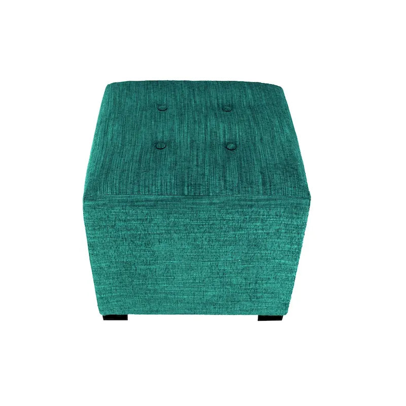 Pouf capitonné Lucky Square de MJL Furniture