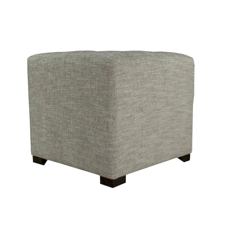 Pouf capitonné Lucky Square de MJL Furniture