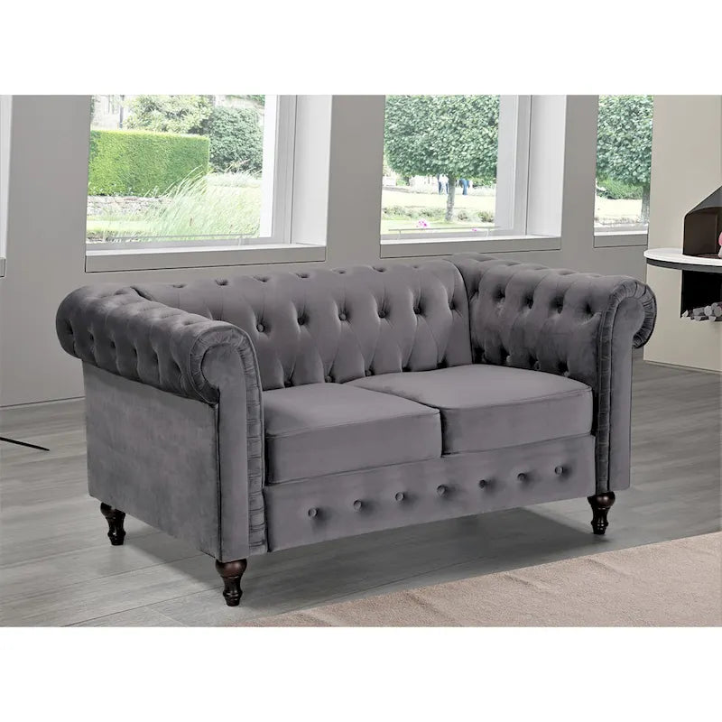 Canapé deux places Smith Classic Chesterfield