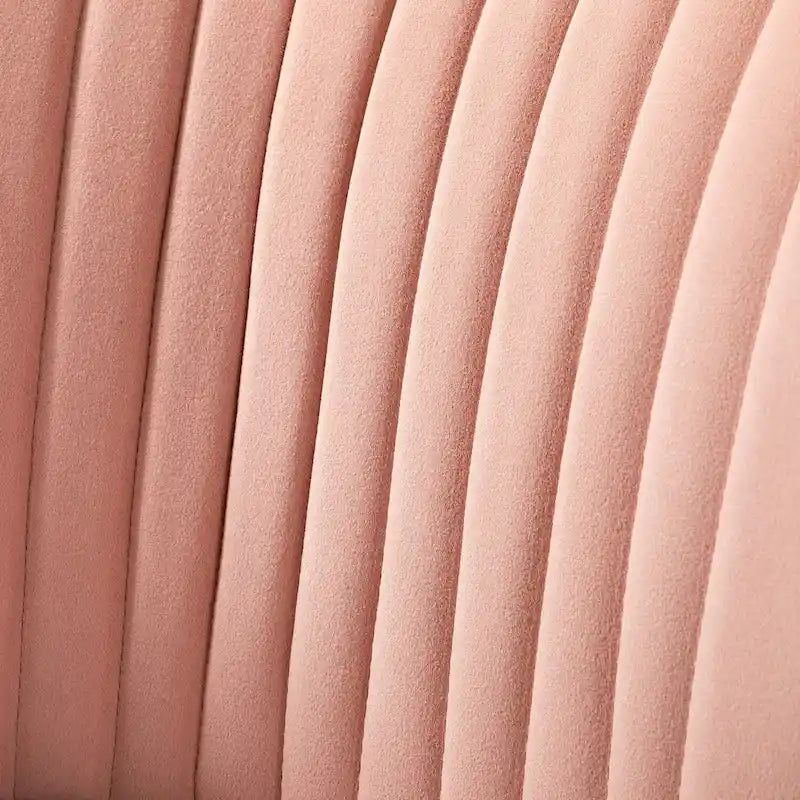 Ensemble de 2 chaises d'appoint rembourrées Barto avec dossier capitonné par HULALA HOME