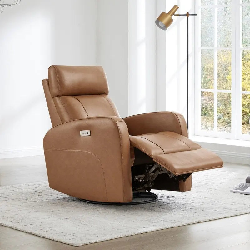 Fauteuil inclinable pivotant et berçant Rowan Power