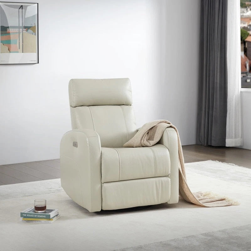 Fauteuil inclinable pivotant et berçant Rowan Power
