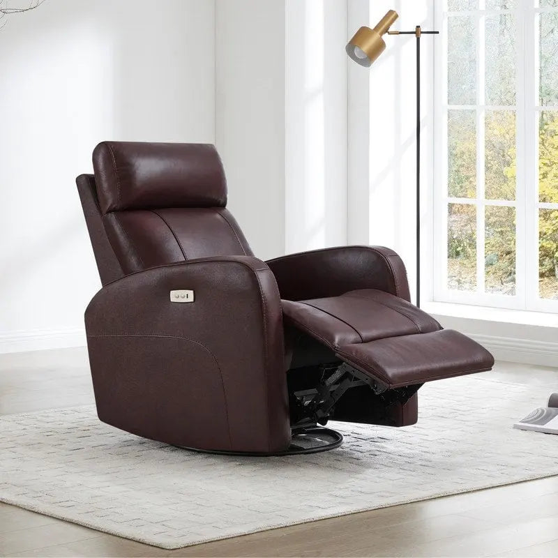 Fauteuil inclinable pivotant et berçant Rowan Power