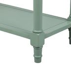 Console avec deux tiroirs et une étagère inférieure